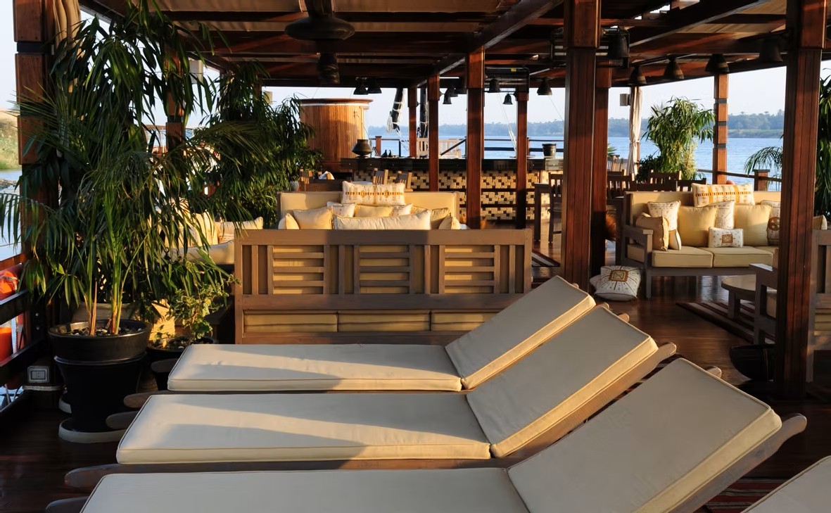 Upper Deck Lounge Area