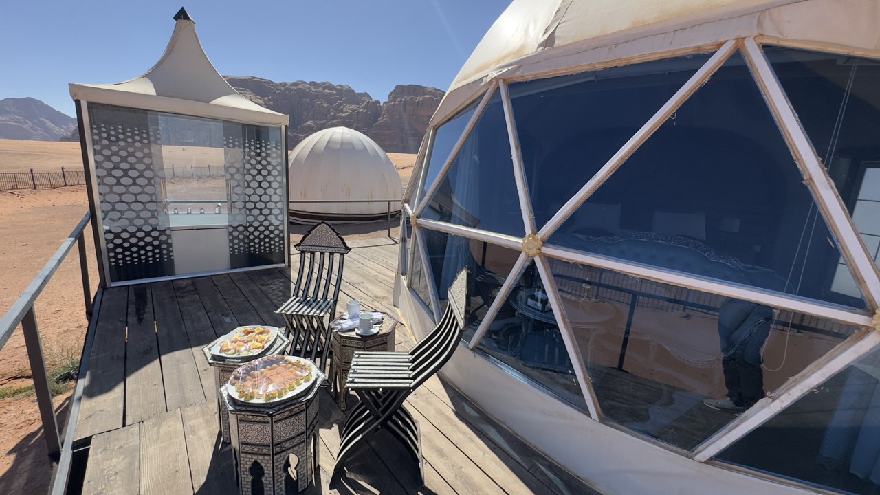 Martian Tent Terrace