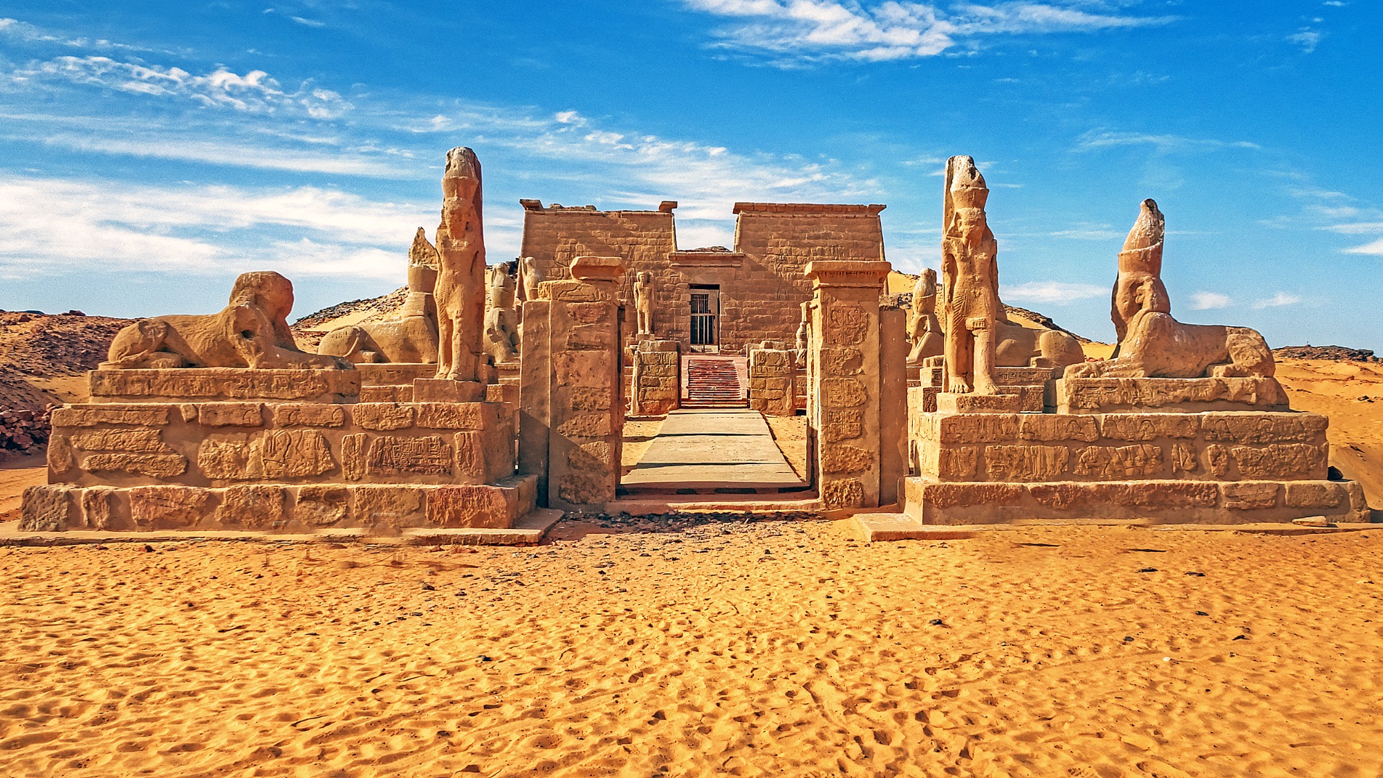 Temple of Wadi Saboua, Nubia